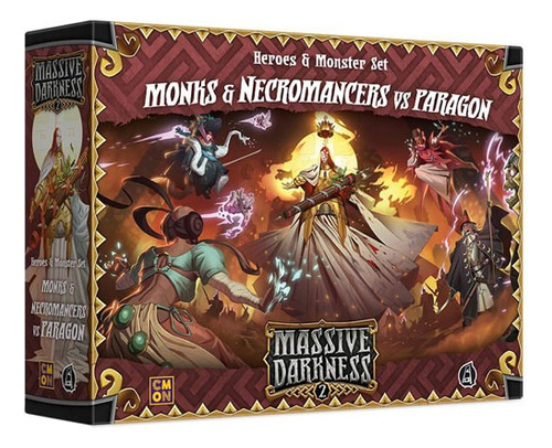 Massive Darkness 2 Monks And Necromancer  Expansion