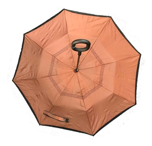 Paraguas Invertido Reversible Reforzado Colores No Moja
