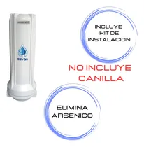 Comprar Filtro  Purificador De Agua Arsenico Bajo Mesada Sin Canilla