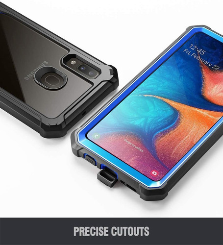 Funda Transparente Resistente Para Galaxy A20, Funda Para Ga