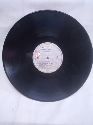 Lp Los Zenith Bailamos Cumbia? Discos Rex 1975 A 33 Rpm (Usado)
