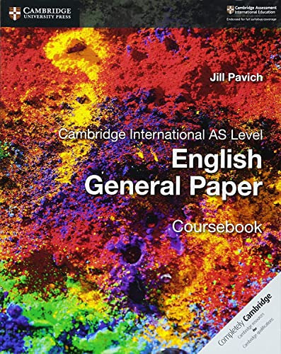 Libro Cambridge International As Level English General Paper