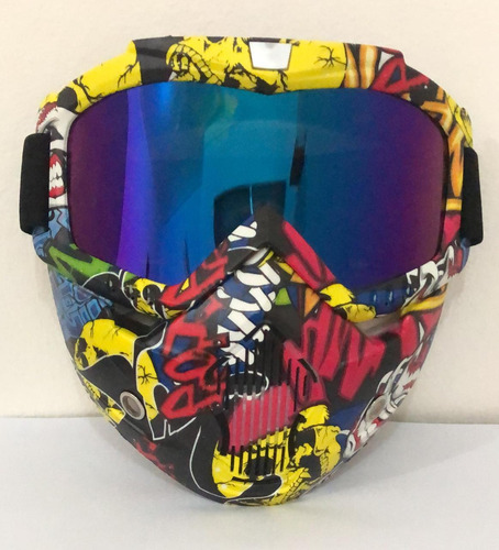 Mascara Protección Moto Motocross Bicicleta Bici Lentes