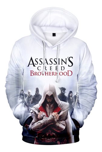 Sudaderas Con Capucha Assassin's Creed Print Blusa