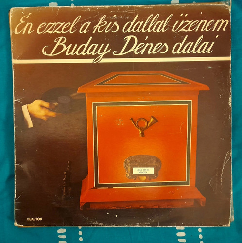 Disco Vinilo Antiguo Buday Denes Compositor Húngaro 
