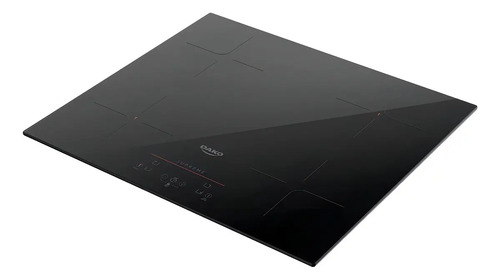 Cooktop De Indução 1 Boca Preto Com Trava De Segurança Painel Touch Screen