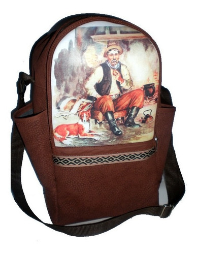 Bolso Matero Simil Carpincho Personalizado