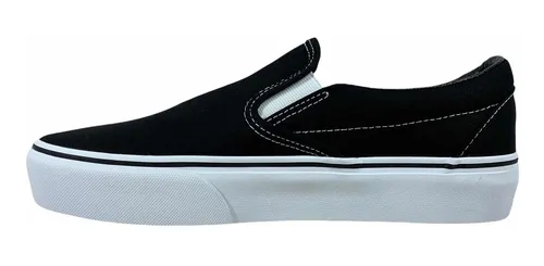 Tenis Vans Slip On Plataforma Negro Vn00018eblk Look Trendy 1 199
