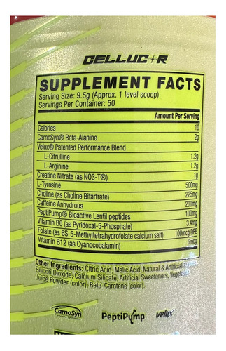 Cellucor C4 Original 50 Servicios