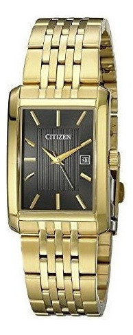 Citizen Reloj De Cuarzo De Oro De Los Hombres Con Fecha, Bh1