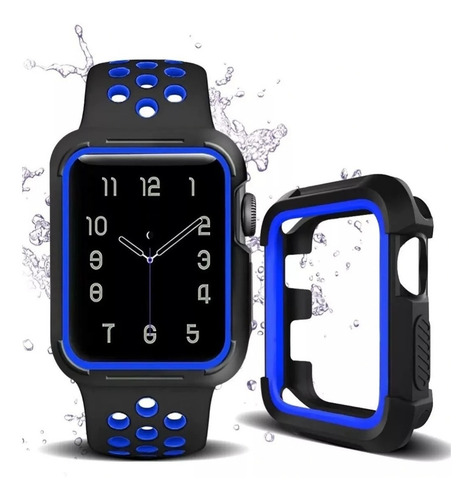 Case Capa Armadura App Smart Watch Silicone + Película E097