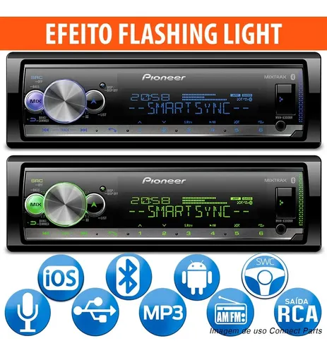 Radio Automotivo Sem Toca Cd Mp3 Player Bluetooth Usb Radio Automotivo Sem Toca Cd Mp3 Player Bluetooth Usb