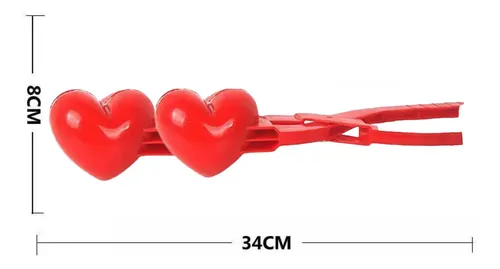 Pinza Para Bolas De Nieve, Con Forma De Corazón, Soporte Par | Meses sin interés Pinza Para Bolas De Nieve, Con Forma De Corazón, Soporte Par | Meses sin interés
