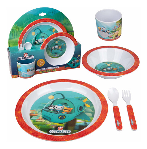 Octonauts De 5 Pc De Alimentacin A La Hora De Comer Para Nio