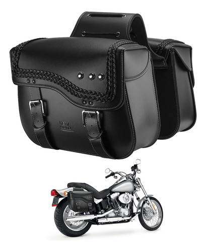 Kemimoto Alforjas Para Motocicleta, Bolsas Laterales De Cuer