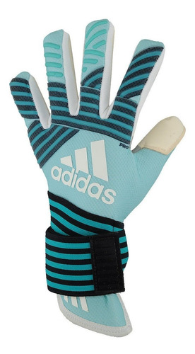 Adidas ACE Trans Fingersave Goalkeeper Gloves Aqua/Energy Blue/Legend islamiyyat.com