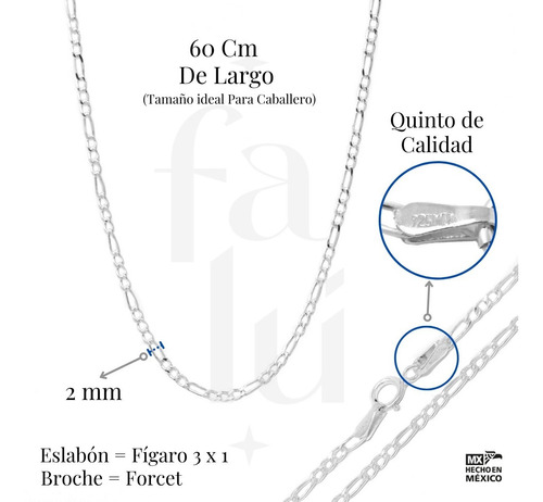 Collar Hombre Cadena Con Medalla Sagrado Corazón Plata .925 | Meses sin intereses Collar Hombre Cadena Con Medalla Sagrado Corazón Plata .925 | Meses sin intereses