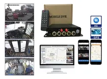 Comprar Mdvr Vehicular 4g Gps Sd 512gb 4ch Dvr Ómnibus Camión Autos