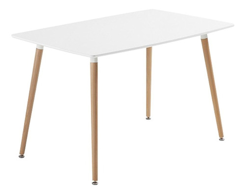 Mesa Eames Rectangular Escandinava Comedor Living 140x80 Cm