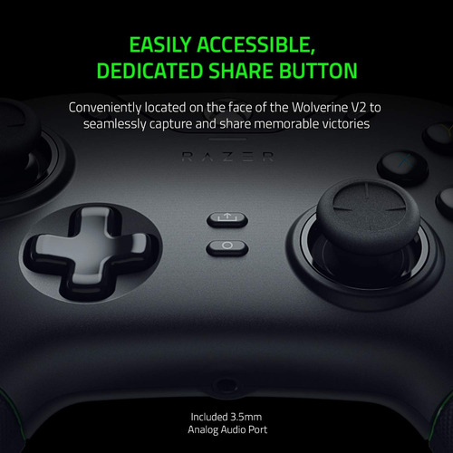 Imagen 12 de 12 de Joystick Razer Wolverine V2 negro