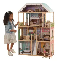 Comprar Casa De Muñecas Madera Charlotte Accesorios Juguete Kidkraft
