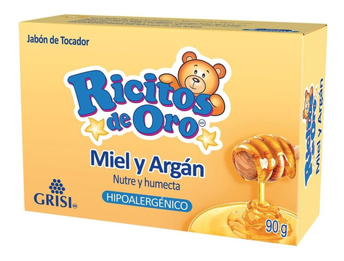 Jabón Ricitos De Oro Miel 90g