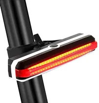 Comprar Luz Led Trasera Posterior Bicicleta Recargable Usb Ciclismo