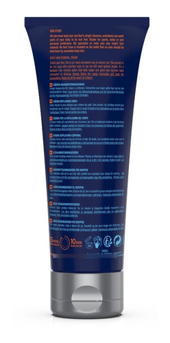 Dos No Hair Crew Body Crema Depilatoria Corporal Para Hombre