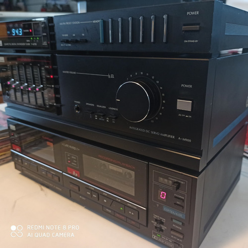 Receiver Sansui Integrated Dc Servo A-m900 + Tuner+tape