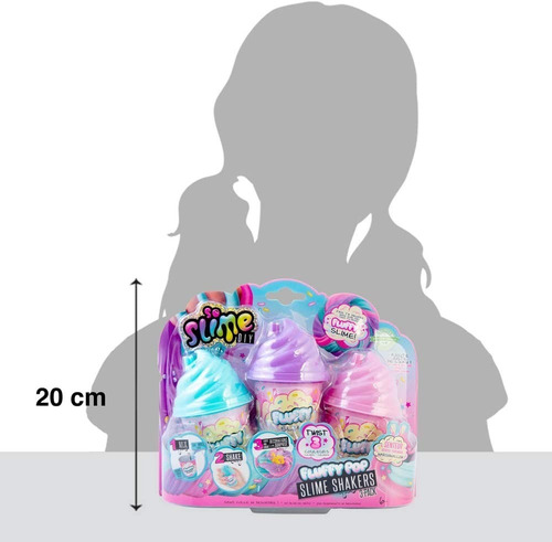 New Slime Shaker Fluffy 3-pack