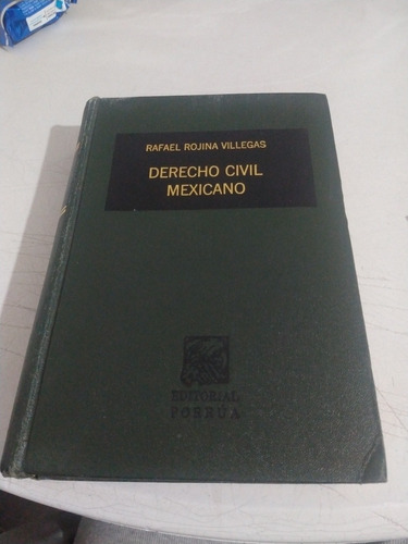 Rafael Rojina Villegas Derecho Civil Mexicano B174r