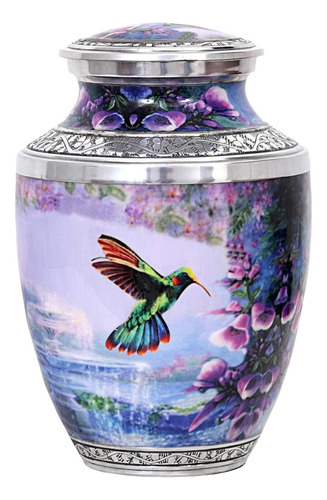 Urna De Aves De Zumbido Artesanal De Hlc Para Cenizas Urna X