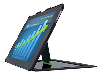 Leitz Landscape View Privacy Case W/ Stand For iPad 2/3/ Vvc