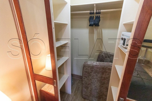 Imagem 14 de 15 de Flat Estilo Residencie, A Poucos Metros Da Av. Faria Lima E Nove De Julho - Sf30227