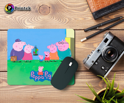 Mouse Pad Peppa Pig - Varios Modelos - Printek