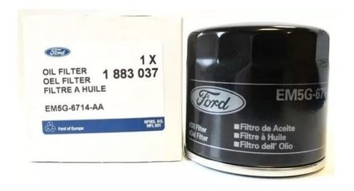 Imagen 1 de 2 de Filtro Aceite Original Ford Focus Fiesta Ecosport 1.6 2.0