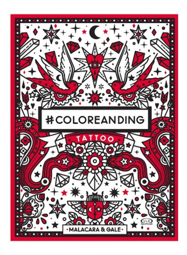 Coloreanding Tattoo - Libro Nuevo V&r