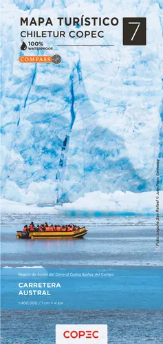 comprar Mapa Chiletur Copec  Area 7: Carretera Austral