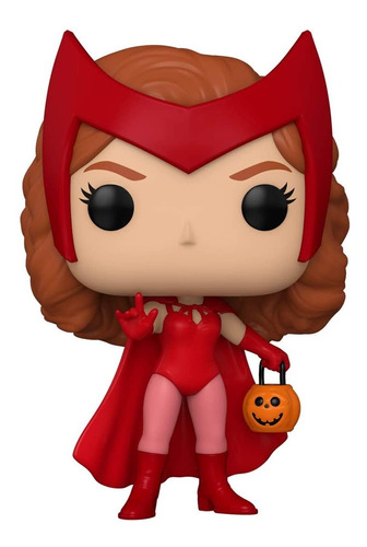 Vinilo Wanda De Halloween Funko Pop Marvel Wandavision