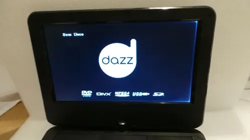 Dvd Player Dazz Portátil 9 Polegadas Mod 6547-4 | MercadoLivre