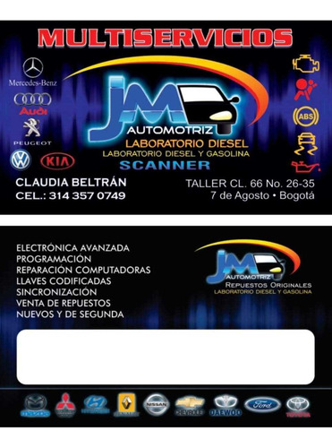 Imagen 7 de 12 de Multiservicios Jm Especialistas En Inyección Y Electrónica