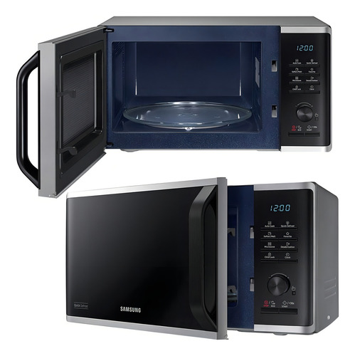 Microondas Samsung Con Grill 800w 23l 6 Niv. Eco Mode