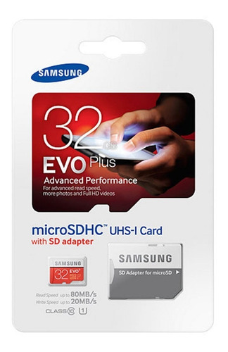 Memoria Micro Sd Samsug Evo Clase 10 De 32gb  Original!!!!