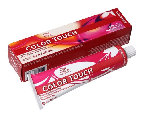 Tonalizante Wella Color Touch 60g - 7/43