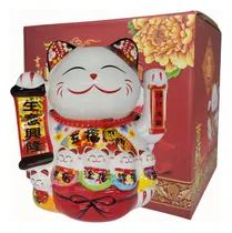 Comprar Gato De La Suerte Prosperidad Abundancia Maneki Neko