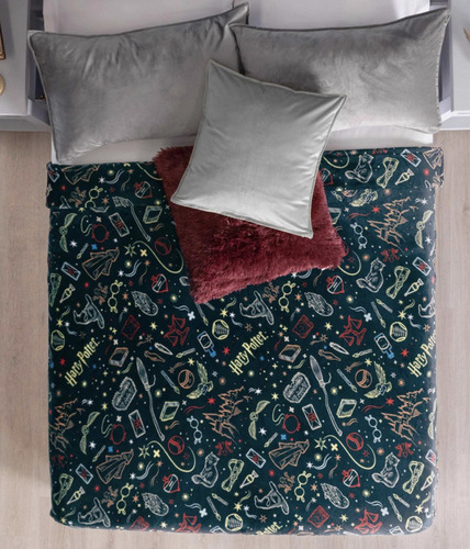 Pack Almohada Abrazable + Cobertor Harry Potter I/m Víanney