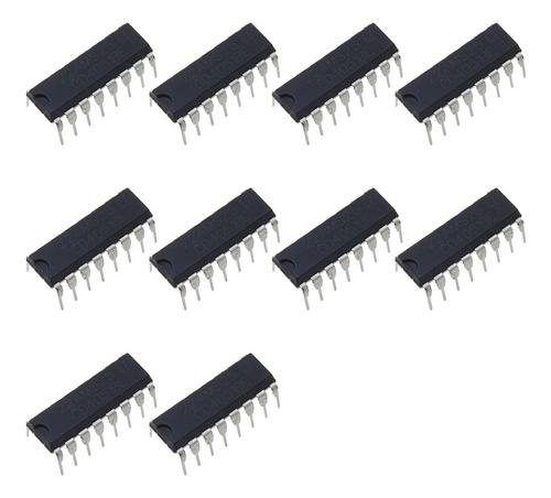 10 Uds Cd4051 4051 Cmos Multiplexores/demultiplexores Analóg