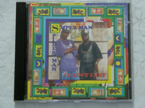 Superman & Spiderman Cd Reggae New Roots Usa 1993 Dancehal