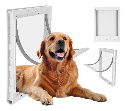 Puerta Grande Para Mascotas Para Perros Instalación Simple V 