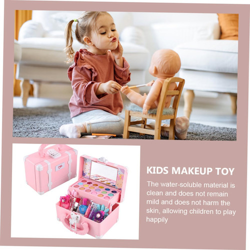 Juguetes Maquillaje Lavable Real Para Niños,juego Para Niñas